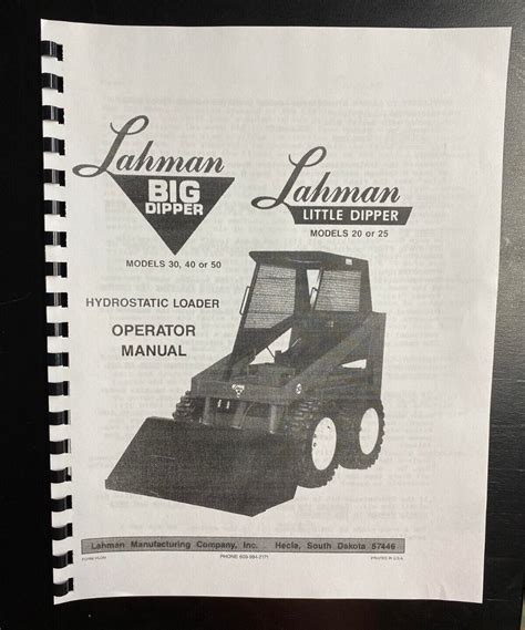 little dipper skid loader manual